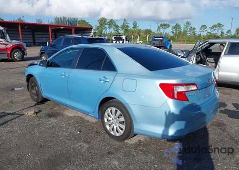 2013 Toyota Camry Le из США, поврежденный, VIN 4T1BF1FK9DU672896